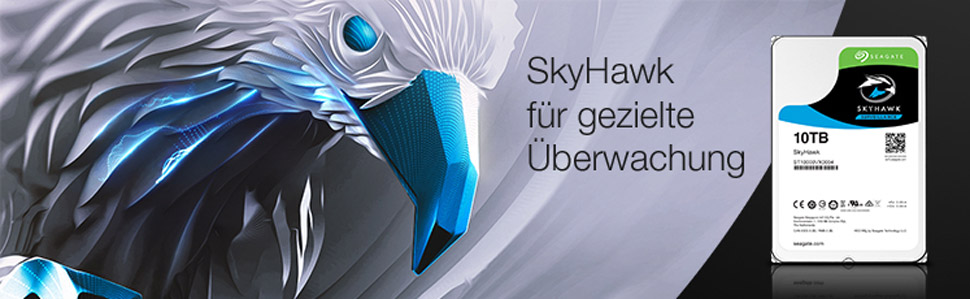 SkyHawk die neue Überwachungsfestplatte SkyHawk Header