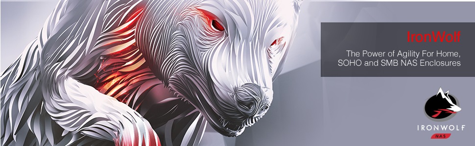 IronWolf – Neu Festplatte für den NAS-Einsatz IronWolf-Banner